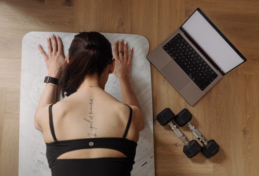 Online treniruotės moterims